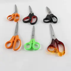 Lot of 6 Scissors 4 Fiskars Mixed Brand Assorted Colors Scrapbooking