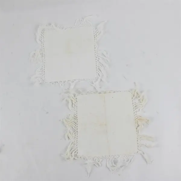 Lot of 10 Vintage Table Linens Napkins Hot Pads Doilies DIY Upcycling FLAWED