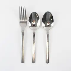 Mixed Lot of Three Seminary by Cuisinart Stainless Flatware Pieces