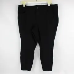 Studio by Torrid Solid Black Capris Women's Size 16XS