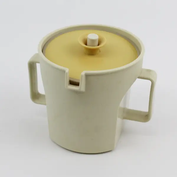 Vtg Tupperware Creamer Sugar Bowl Set 1414-1 1415-7 Lids