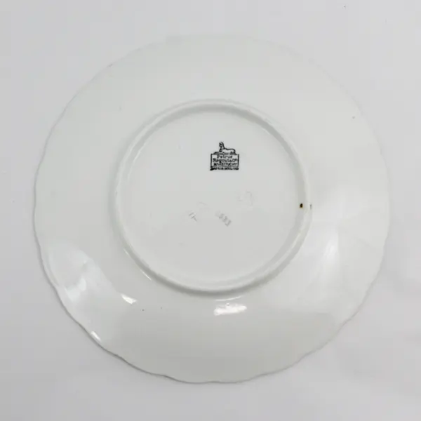 Petrus Regout & Co. Maastricht Curlew Plate 9.5in Antique Porcelain