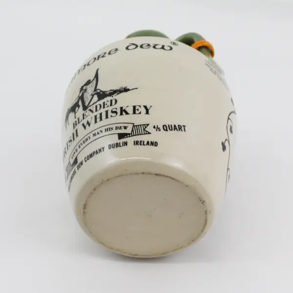 Vtg Tullamore Dew UISGE BAUGH Blended Irish Whiskey Jug Dublin Ireland Empty 