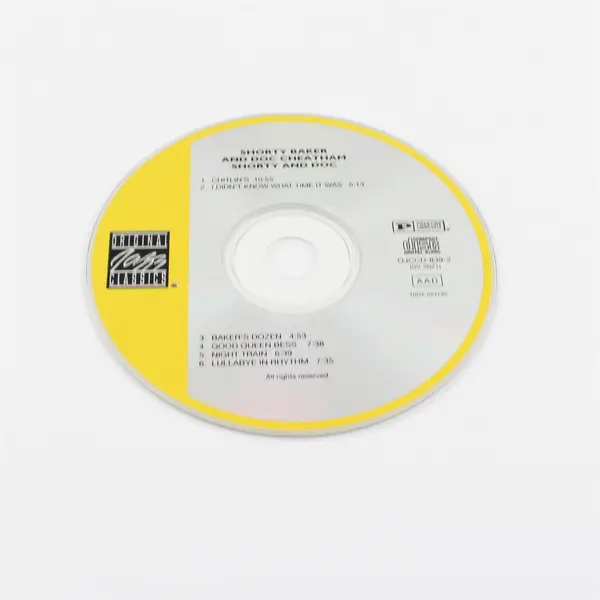 Shorty Baker & Doc Cheatham Shorty & Doc CD Jazz 1994