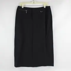 Rafaella Dark Navy Midi Pencil Skirt Women's Size 12P