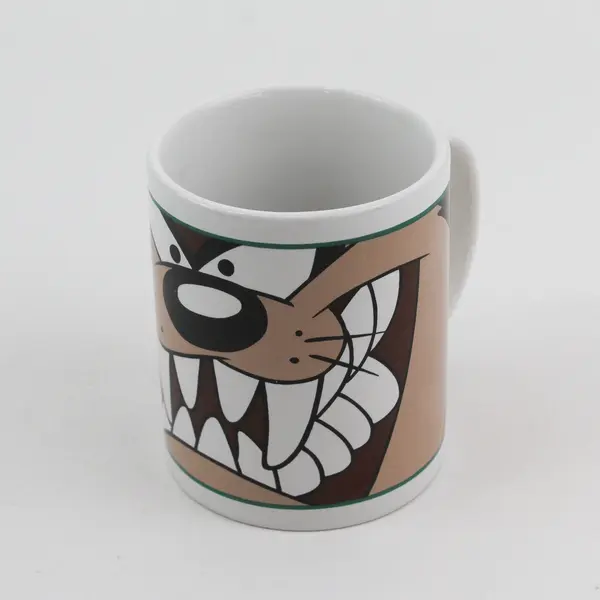 Vintage 2001 Gibson Warner Brothers Looney Tunes Taz Tasmanian Devil Coffee Mug