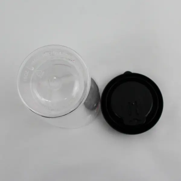 Javvy Clear Tumbler with Lid Holiday Christmas 16 oz