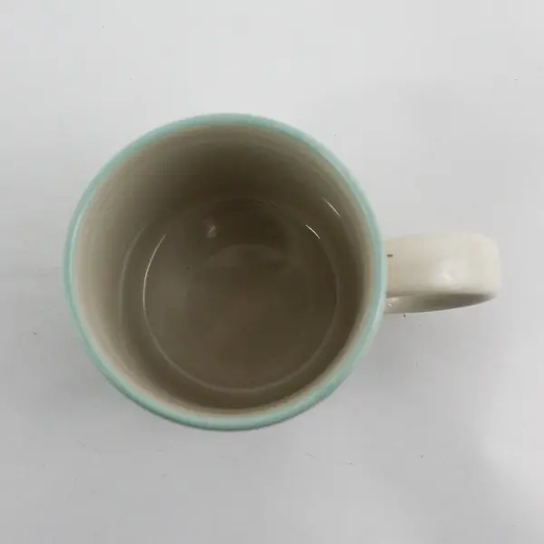 Studio Nova Barrier Reef Fish Coffee Mug 10oz Cream Aqua Trim Y2310