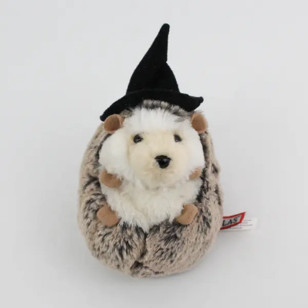 Douglas Spooky Hedgehog Mini 6" Plush Stuffed Animal #4101 Halloween Witch Hat