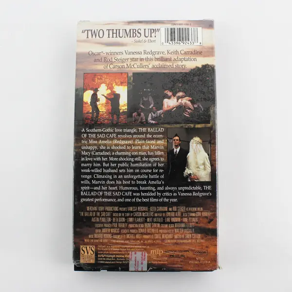 The Ballad of the Sad Cafe VHS Film 1992 