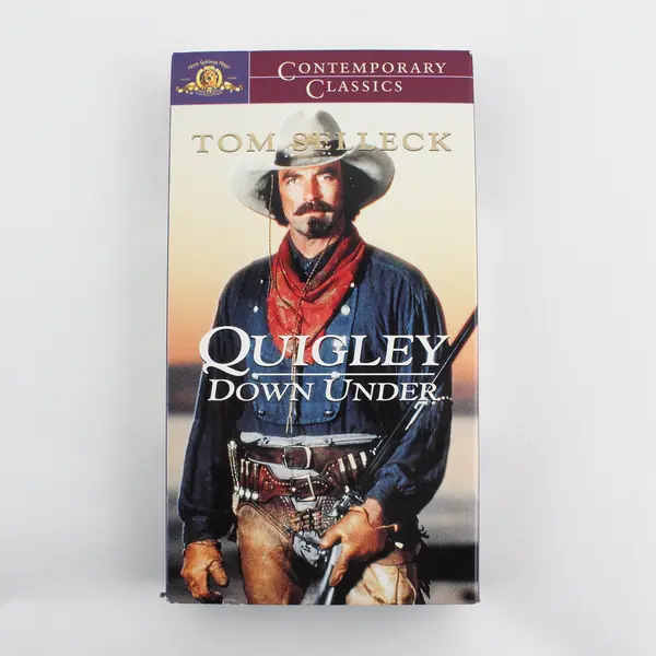 Quigley Down Under (1990) Tom Selleck VHS MGM 1997 