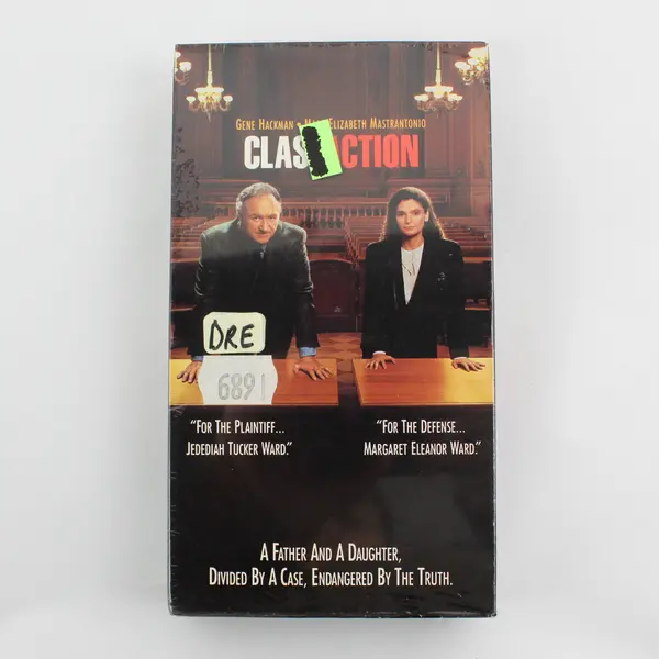Class Action 1991 VHS Fox Video Gene Hackman Mary Elizabeth Mastrantonio