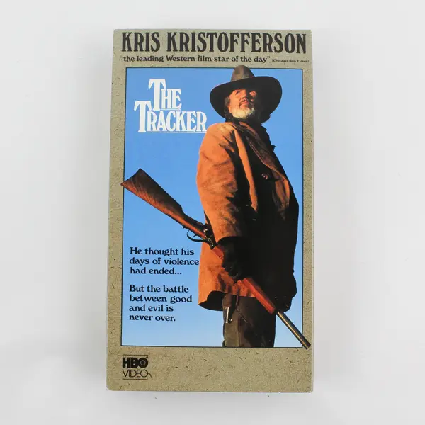 The Tracker VHS Kris Kristofferson HBO Video Western Film 1988
