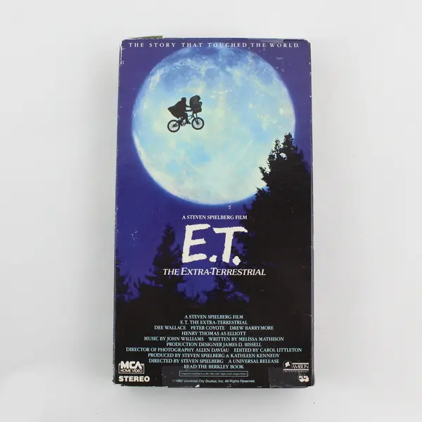 E.T. The Extra-Terrestrial VHS 1982, Spielberg