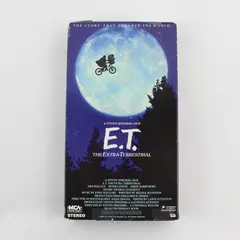 E.T. The Extra-Terrestrial VHS 1982, Spielberg