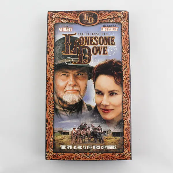 Return To Lonesome Dove VHS 1998 Jon Voight Barbara Hershey Hallmark