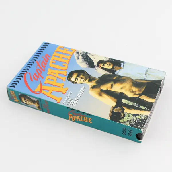 Captain Apache (1971) Starring Lee Van Cleef VHS United American Video 1990