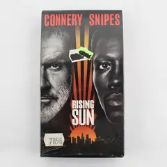 Rising Sun Starring Sean Connery Wesley Snipes VHS Fox Video 1993