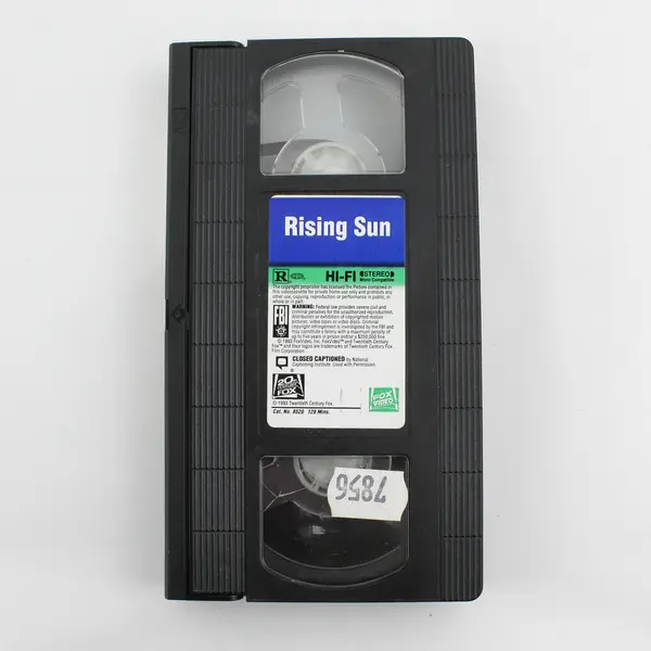 Rising Sun Starring Sean Connery Wesley Snipes VHS Fox Video 1993
