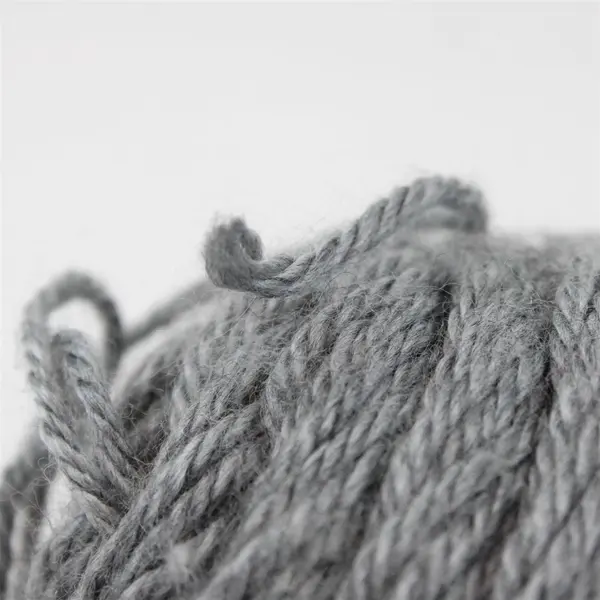 Lot of 4 Caron Simply Soft No Dye Lot Yarn Grey Heather #9742 Medium Weight 4