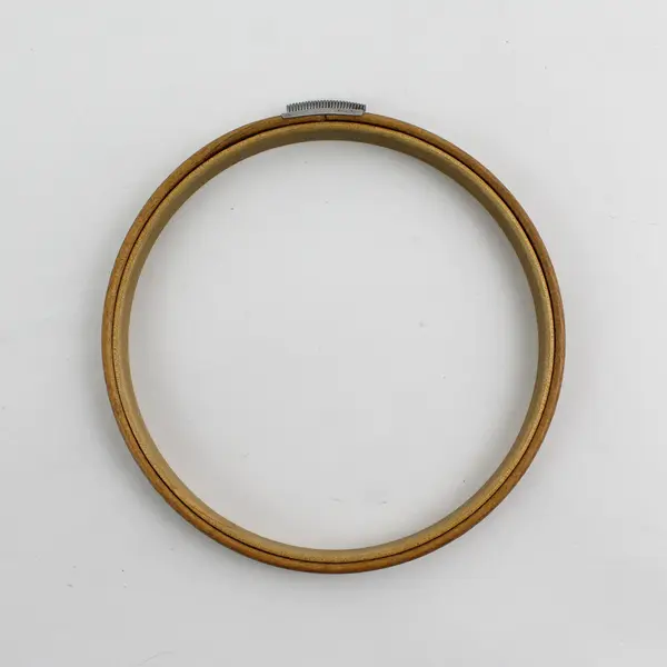Lot of 4 Circular Wooden Embroidery Hoops 5"-7"