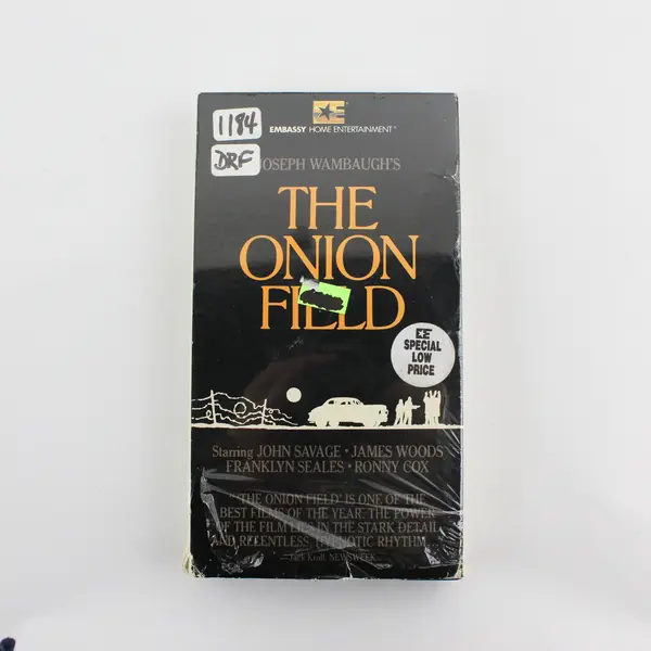 The Onion Field  (1979) Joseph Wambaugh John Savage James Woods VHS Embassy 1984