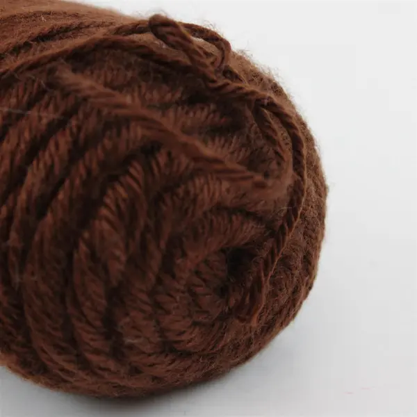 Lot of 2 Caron Simply Soft No Dye Lot Yarn Chocolate #9750 Medium Weight 4