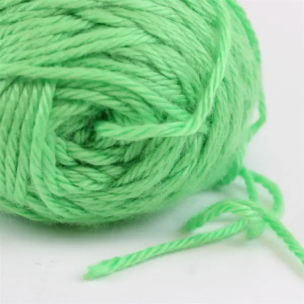 Lot of 2 Caron Simply Soft No Dye Lot Yarn Limelight #9607 Medium Weight 4