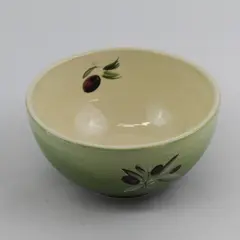 Better Homes and Gardens Olive Villa Green Bowl Soup Bowl 6"