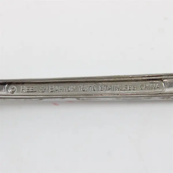 Reed & Barton Lincolnshire Stainless Steel Tea Stirring Spoon 7.75"