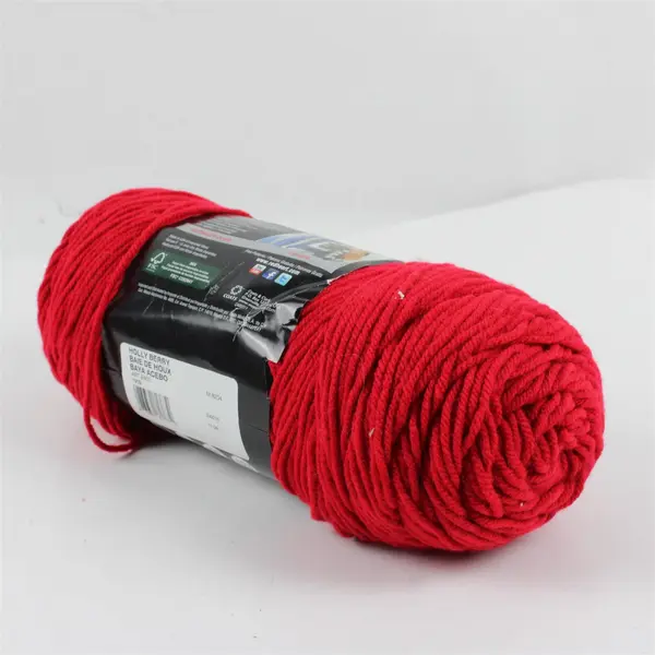 NEW Red Heart With Love Yarn - Holly Berry - Medium (4) 370yds