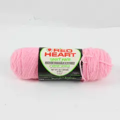 Vintage Red Heart Light Pink Sport Yarn  56.7g/2oz - 2 Ply