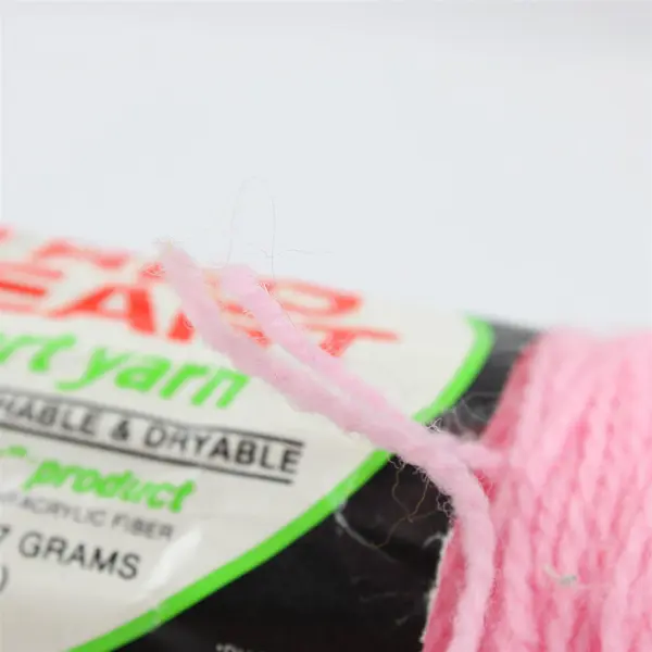 Vintage Red Heart Light Pink Sport Yarn  56.7g/2oz - 2 Ply