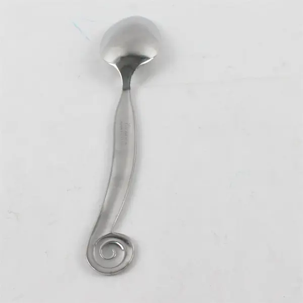 Gibson Europa Stainless Steel Oval Soup Spoon 8 in