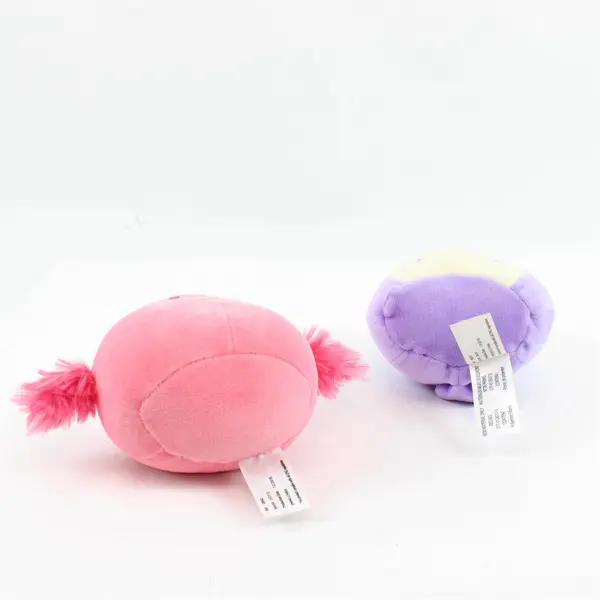Lot of 2 Squishmallows 5" Cookie Flamingo Holly Owl Plush