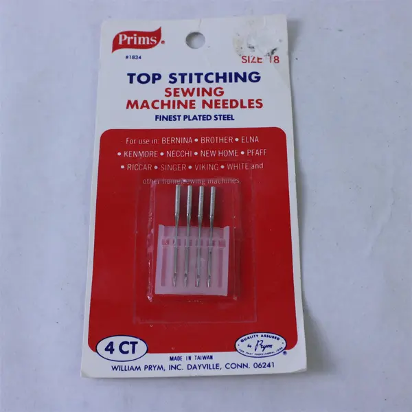Lot of 3 Vintage Sewing Machine Needle Packs Prims Coats & Clark Notions Etc
