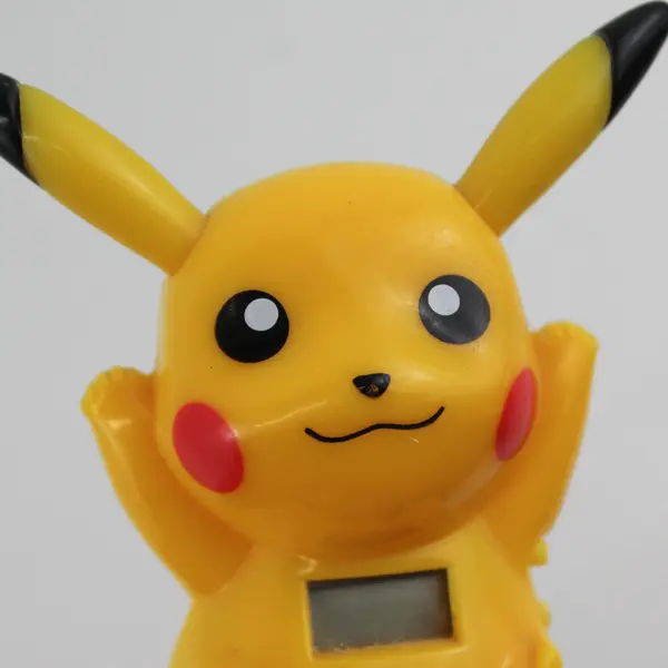 Vintage Wendy's Pokemon Pikachu Clock 2002 Fast Food Premium Needs Battery
