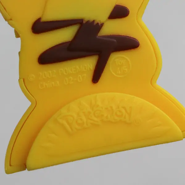 Vintage Wendy's Pokemon Pikachu Clock 2002 Fast Food Premium Needs Battery