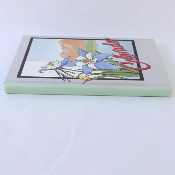 Colorado State Book 1980 Blank Journal Souvenir Craftique Productions