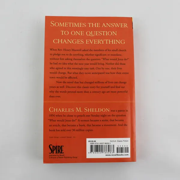 In His Steps by Charles M Sheldon 2012 The Inspirational Classic PB Very Good