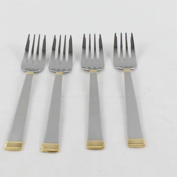 Lot of 4 Stainless Steel Forks from International Pattern INS435