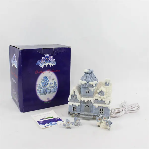 Encore Group Snowville Flurry's House Light-Up Village w/ Cord