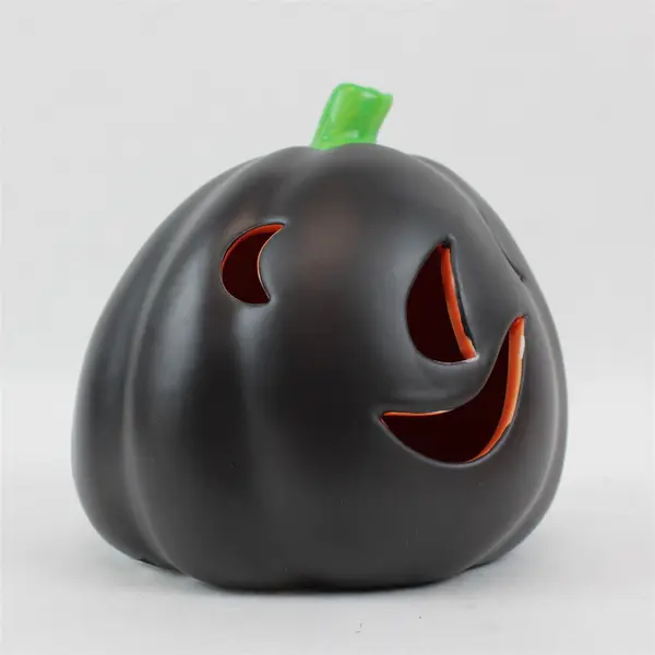 Department 56 34030 Set of 4 Ceramic Jack-O-Lanterns Halloween Decor