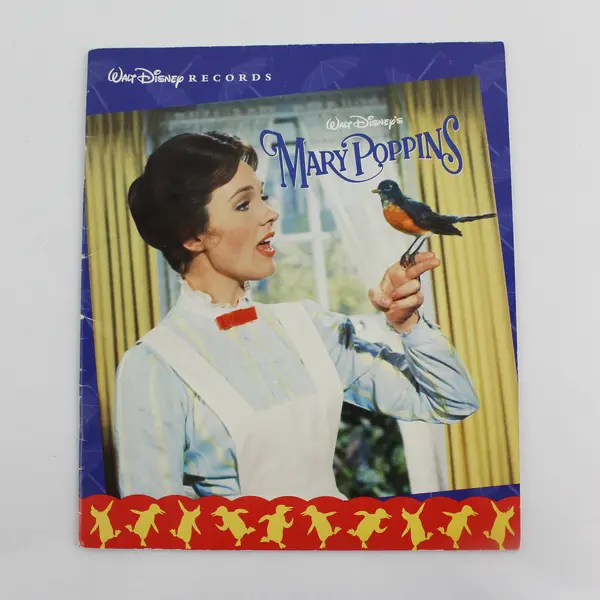 Disney Mary Poppins 1997 Paperback Read-Along Illustrated