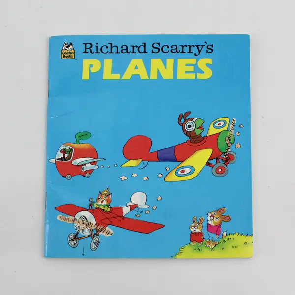 Richard Scarry's Planes Golden Little Look-Look Books 1992 Paperback