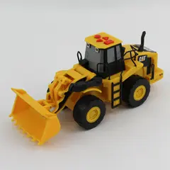 Vintage Toy State 1995 CAT Big Builder Wheel Loader Toy w/Sounds 5.5"x8.5"