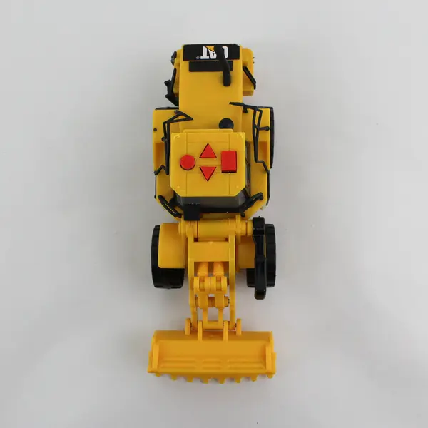 Vintage Toy State 1995 CAT Big Builder Wheel Loader Toy w/Sounds 5.5"x8.5"