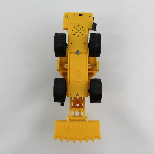 Vintage Toy State 1995 CAT Big Builder Wheel Loader Toy w/Sounds 5.5"x8.5"
