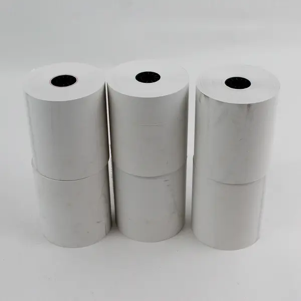Lot of 6 Rolls of 3-1/8" x 230' Thermal POS Receipt Paper 