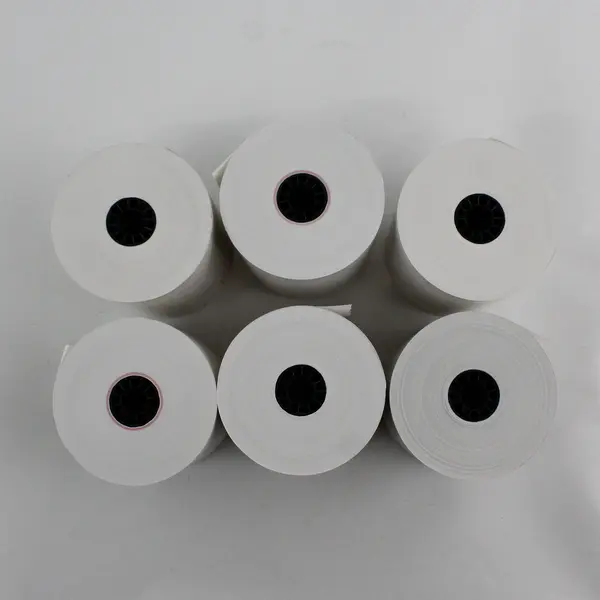 Lot of 6 Rolls of 3-1/8" x 230' Thermal POS Receipt Paper 